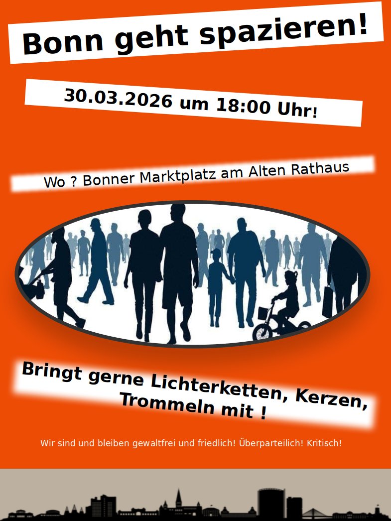 Bonn geht spazierenI